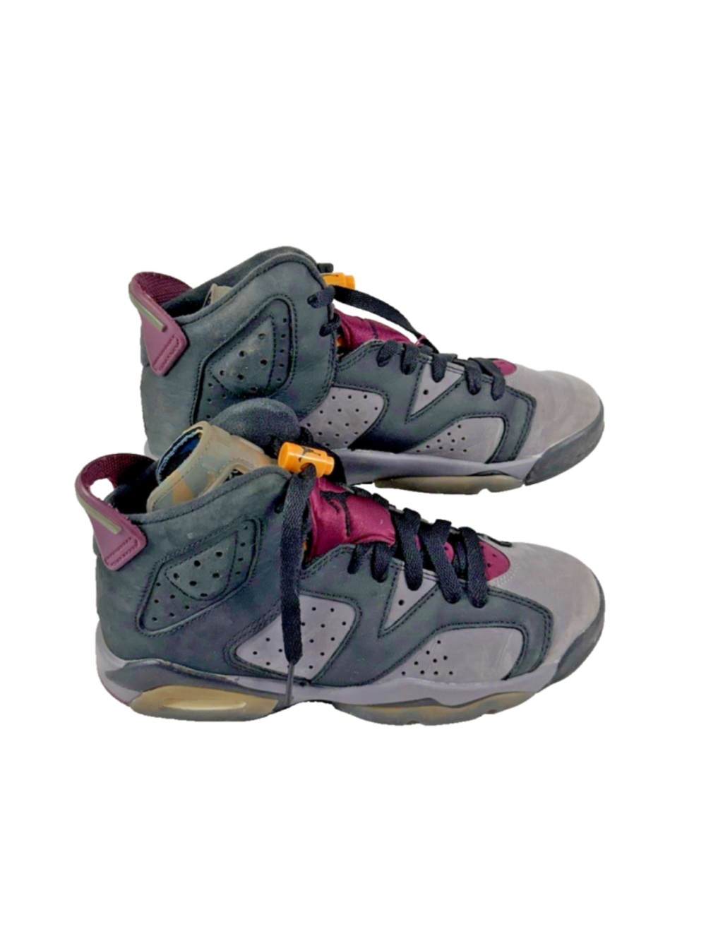 Nike Air Jordan 6 Retro GS Bordeaux Athletic Shoes Size 5Y 384665-063